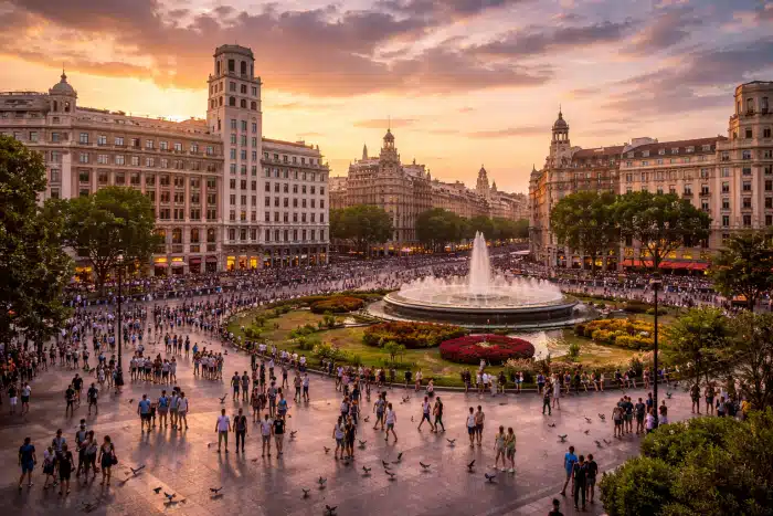 Centre ville de Barcelone