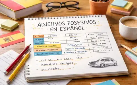 Adjectifs possessifs en espagnol