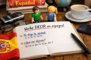 Verbe decir en espagnol